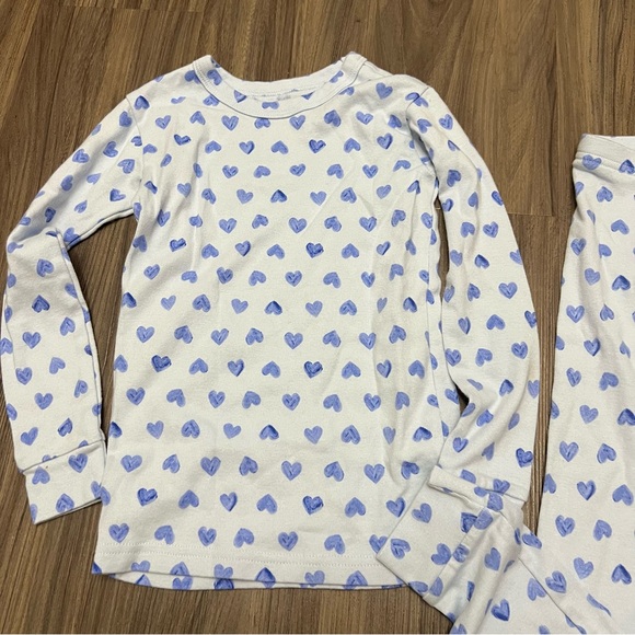 GAP KIDS girl toddler  sz 5 Pajamas heart print long sleeve with pants - Picture 5 of 5